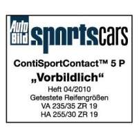 Continental SportContact 5 225/45 R17 91 W MO Letní - 3
